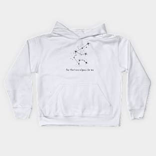 The Stars Are Aligned For Me - Aquarius Kids Hoodie